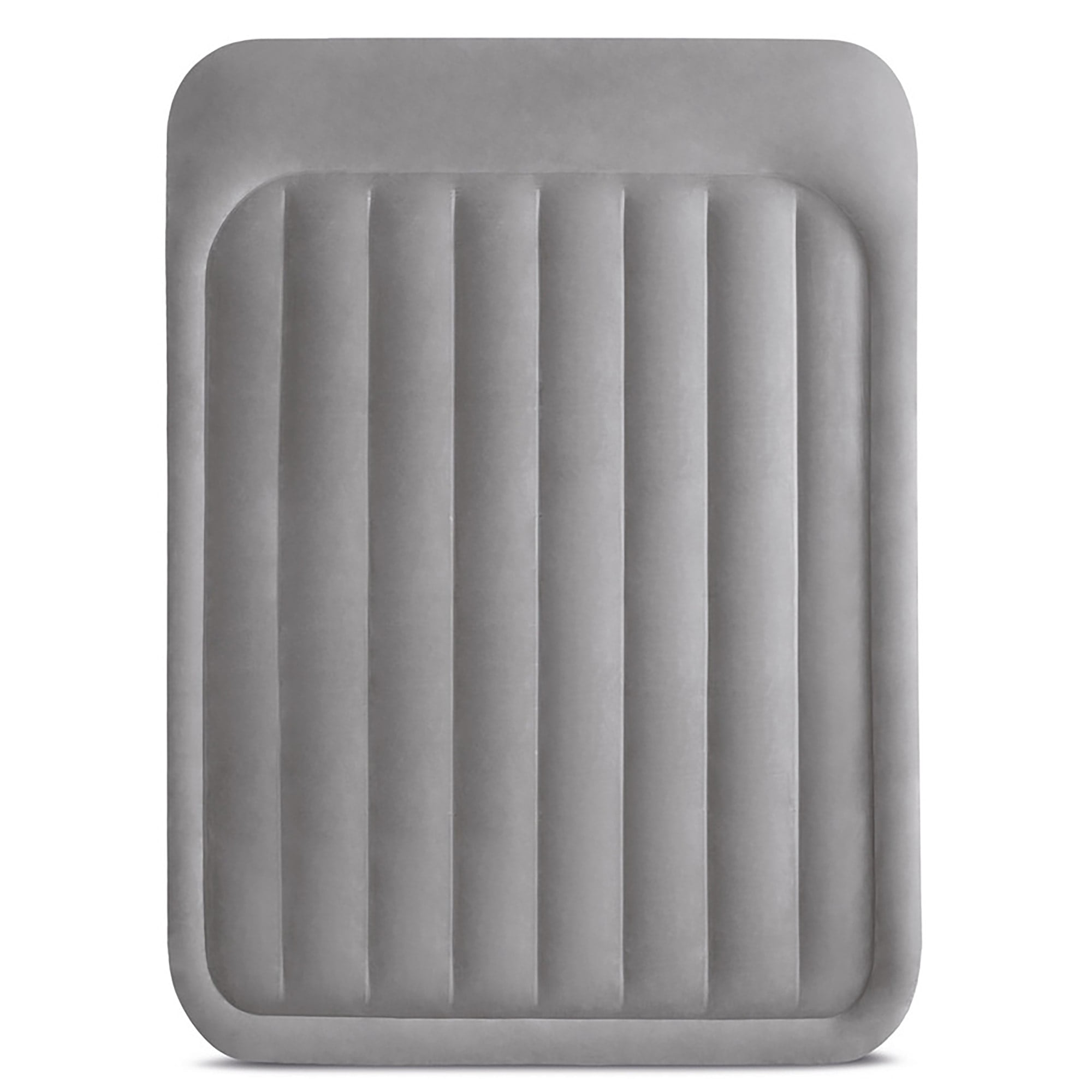 Intex: Dura-Beam: Plus Deluxe Pillow Rest Airbed - Queen - 16.5" Inflatable Air Mattress, Built-In Pump, Fiber-Tech, Carry Bag, 600lb Cap, 64135ED
