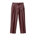 thumbnail image 6 of Dress Pants Women High Waisted Wide Leg Casual Stripe Trousers Breathable Stretch Business Dressy Office Pinstripe Slacks L, 6 of 9