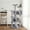 55" Light Gray, variant on SONGMY 55" Cat Tree Tower, Blue Activity Center Large Playing House Condo, Multi-Level Cat Furniture with Scratching Posts