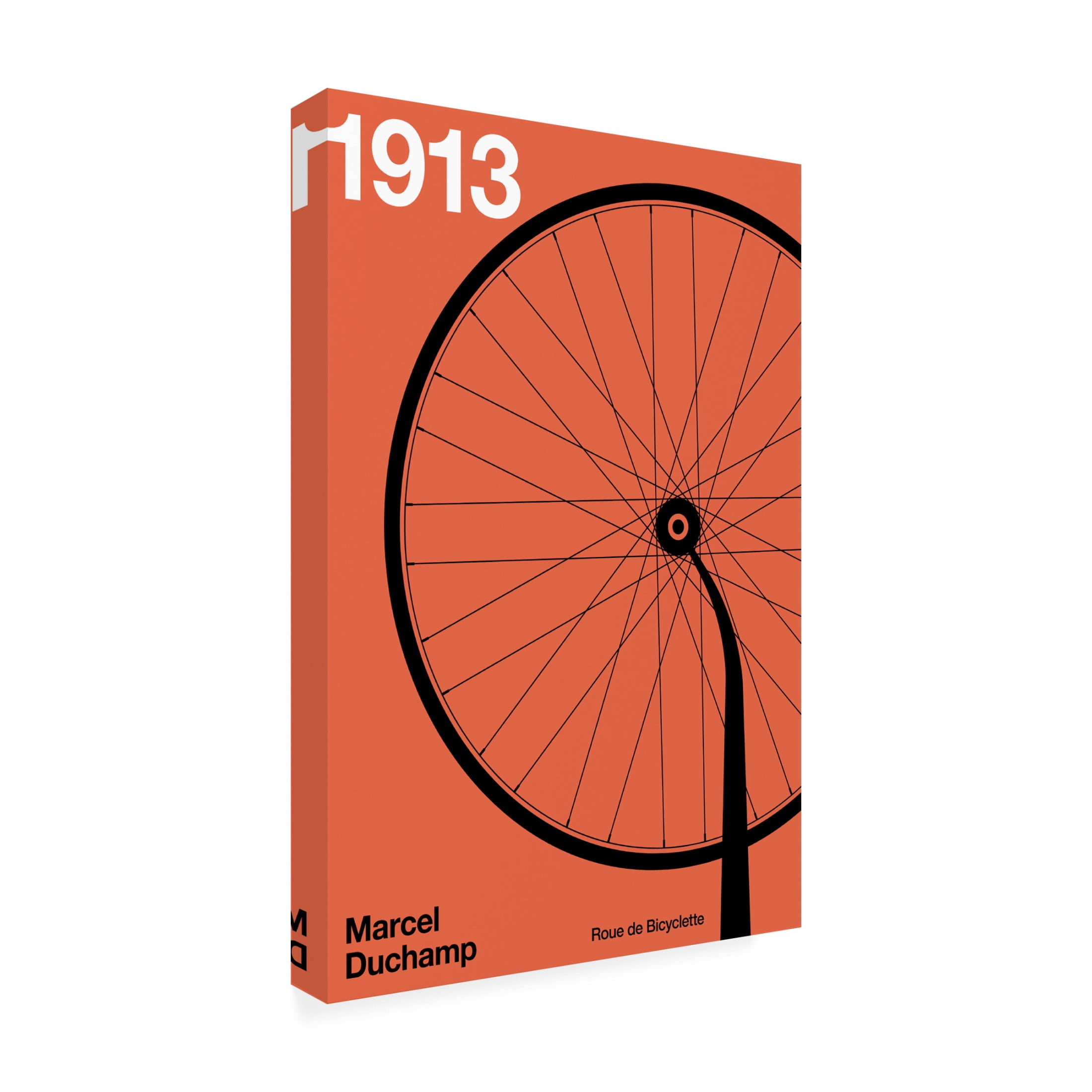 Trademark Fine Art Florent Bodart  1913 Roue De Bicyclette Canvas Wall Art