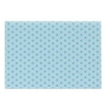 thumbnail image 1 of Abstract Cutting Board, Oval Shaped Linked Egg Form Style Retro Symmetric Simplistic Design, Decorative Tempered Glass Cutting and Serving Board, Large Size, Sky Blue White, by Ambesonne, 1 of 1