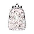 thumbnail image 2 of Rocae Cat Bear Rabbit for Durable Canvas Backpack Leisure Large Bag Travel Rucksack Multi-function Backpack, 2 of 8