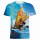 thumbnail image 1 of Moana dibujos animados Anime Kleidung Für Kinder Sommer Kurzarm 3D Druck Frauen camiseta Casual Übergroßen männer camisetas xuanjing unisex, 1 of 2