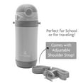 thumbnail image 4 of Insulated Straw Water Bottle | Kids Insulated Bottle | Thermos Bottle 12 Ounce Bottle - Grey, 4 of 8