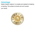 thumbnail image 4 of Unique Bargains Guitar Control Knobs Speed Volume Control Knobs 6x26x13mm Musical Instrument Parts Replacement Gold 2 Pack, 4 of 5