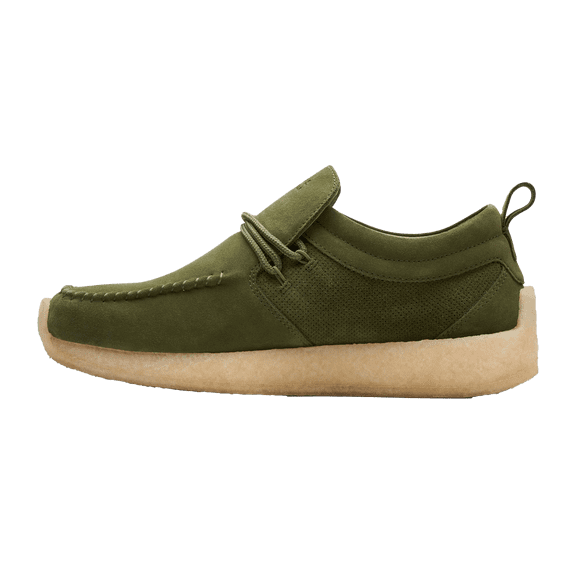 CLARKS MENS Maycliffe "Khaki" 26173379 26173379 from Stadium Goods