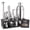 Silver, variant on Cocktail Shaker Set Bartender Kit with Stand Bar Tool Bar Set for Drink Mixing Home Bartending Kit Bar Cart Accessories: Martini Shaker Mixer Spoon Jigger Muddler Strainer Gifts (Black Cobbler - 17)