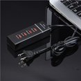 thumbnail image 2 of Moyic de teléfono rápido Universal con 4 puertos USB, de pared de viaje, carga rápida, adaptador de enchufe europeo y Teléfono y Comunicación No.1, 2 of 6