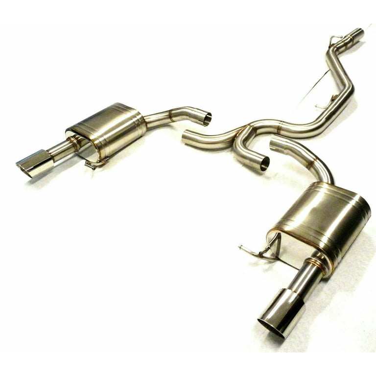 Stainless Catback Exhaust Compatible With 10-14 VW Passat B7 R36 