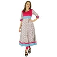 thumbnail image 3 of Phagun Ethnic Bollywood Kurta Indian Cotton Designer Women Kurti Tunic Dress, 3 of 5