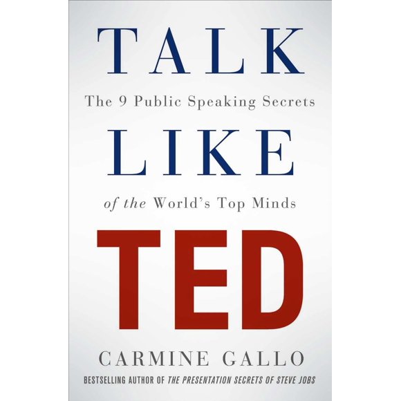 Libro MACMILLAN Habla como TED: Secretos para hablar en público