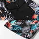 thumbnail image 4 of Guardurnaity Pantalones cortos de playa de poliéster Patrón estampado Piernas anchas Pantalones cortos de verano Pantalones casuales ajustables Prendas para la parte inferior del cuerpo Negro M, 4 of 6
