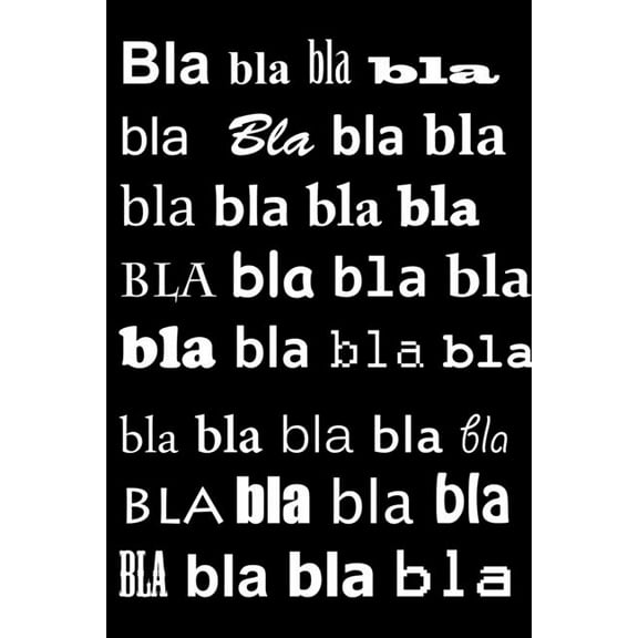 bla bla bla (Paperback)