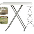 thumbnail image 1 of Mesa Plegable de Servicio Exterior Jardimex 76.5cm Blanco, 1 of 9