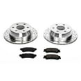 thumbnail image 3 of PowerStop Rear Z23 Evolution Sport Carbon-Fiber Ceramic Brake Pad and Drilled & Slotted Rotor Kit Fits: CHEVROLET GMC Select Models K2018, 3 of 6