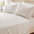 thumbnail image 5 of EMME 5-Piece Boho Tufted White Comforter Sets, Twin, 5 of 9