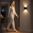thumbnail image 5 of Motion Sensor LED Wall Light, Rechargeable Magnetic Wall Lamp with Auto On/Off, Wireless Magnetic Wall Sconce, Easy Installation LED Night Light for Hallways Stairs & Closets, 5 of 5