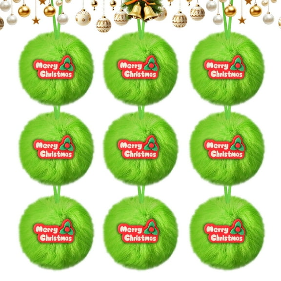12PCS Christmas Ornaments Balls - 2.4 Inch Shatterproof Plastic Christmas Balls Sets,Red & Green Small Christma Tree Balls Hanging Ornaments for Holiday Wreath Party Christma Tree Decor