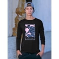 thumbnail image 2 of Skeleton Skater Halloween Street Graphic - Men's Long Sleeve, 2 of 4