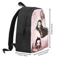 thumbnail image 3 of Kamado Nezuko Leisure Travel Backpack Large Capacity Backpacks Bookbag Lightweight Casual Daypack Rucksack, 3 of 8