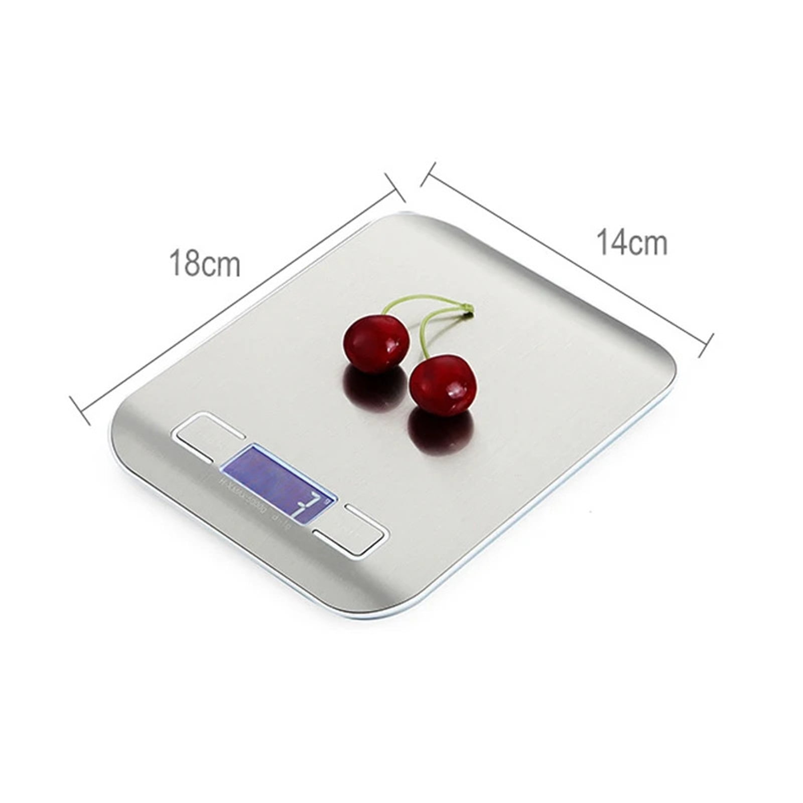 5kg/10kg Digital Kitchen Weight Scale 1g LCD Display Stainless Steel Coffee Scales Home Jewelry Food Snacks Weighing Baking Tool