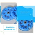 thumbnail image 4 of Bike Training Wheels Pu Blue Children Cycling Practice 2Pcs 4.7In, 4 of 8