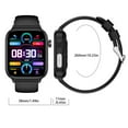 Ongmies Smart Watch Bluetooth Talk Heart Meter Step Distance Voice