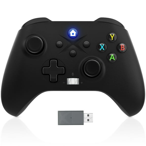 Dinosoo Xbox Wireless Controller Replacement for Xbox One, Xbox Series X&S, Xbox One X&S, PC Windows 10 and Above - Black