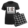 thumbnail image 5 of CafePress - I Love Japanese Anime Pajamas - Women's Short Sleeve Print T-Shirt and Pants Dark Cotton Pajama Set, 5 of 7