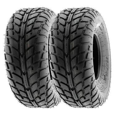 SunF All Terrain ATV UTV Quad Sport Mini Bike Tires 19x7-8 19x7x8 6 PR A021 (Pair of 2)