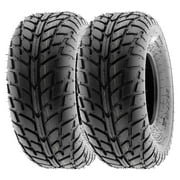 SunF All Terrain ATV UTV Sport Tires 25x8-12 25x8x12 6 PR A021 (Pair of 2)