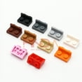 thumbnail image 3 of MOC Support Inversé 1x2-1x2 Compatible 99780 50 Pcs Briques en Vrac Assemblages Blocs de Construction Particules Jouets orange 50 Pcs, 3 of 4
