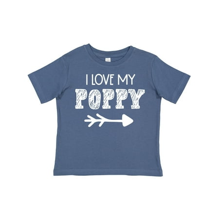 

Inktastic I Love My Poppy Arrow Gift Toddler Boy or Toddler Girl T-Shirt