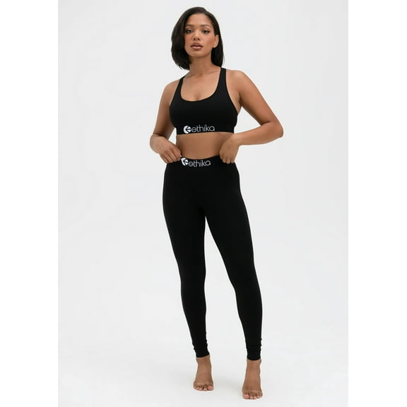 Modal - Midnight Black | Womens Leggings