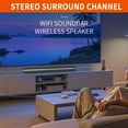 thumbnail image 3 of 4D Surround Sound Speaker: Wireless or Wired, High-Quality Subwoofer, USB Plug & Play for Parties, Laptop, Home Theater, Music, and Birthday Gifts, 3 of 8