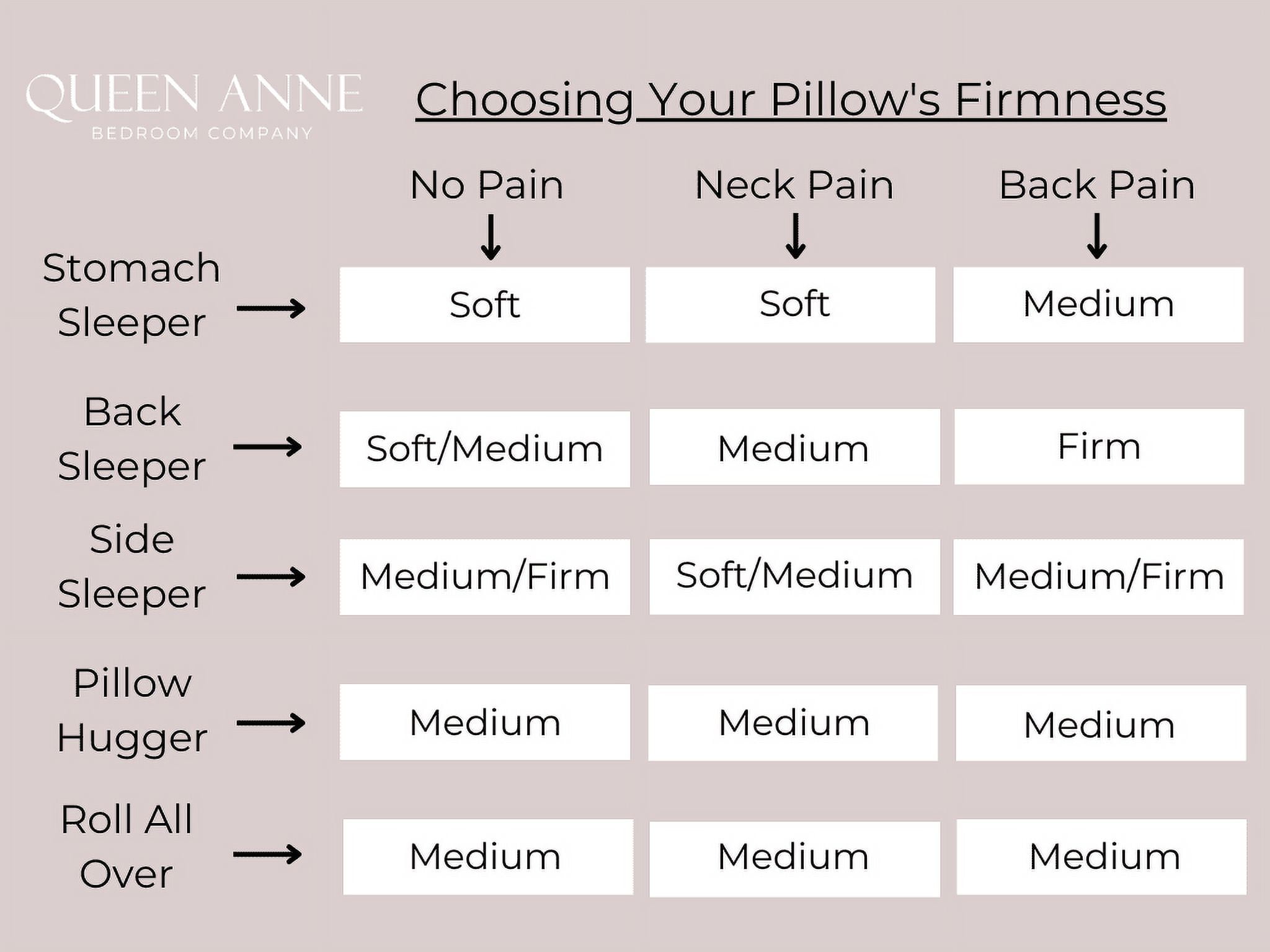 Two (2) Pack Pillows - Luxury Synthetic Down Alternative Pillows - Queen Anne Pillow Co. Majesty Down - Hypoallergenic Allergy Free Bed Pillows - Made in USA (Queen Medium)