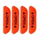 thumbnail image 5 of Cinta reflectante adhesiva de 4 Uds., tira reflectora de recordatorio a prueba de lluvia, pegatinas de apertura de puerta de coche para mascotas, Naranja Macarena pegatinas reflectantes para coches, 5 of 7