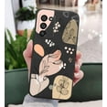 thumbnail image 3 of Galaxy S20 FE Case for Women Girls Cute Plants Leaf Camera Lens Protector Soft TPU Bumper Slim Liquid Silicone Rubber Shockproof Protective Cover Phone Case for Samsung Galaxy S20 FE-Black, 3 of 12