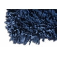 thumbnail image 5 of Chesapeake Comfy Shag Navy Area Rug (5' x 7'), 5 of 6