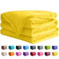 thumbnail image 1 of Manta Astarin, tamaño king, color amarillo, para sofá o cama, suave y acogedora, 228 x 274 cm, 1 of 8