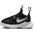 thumbnail image 1 of Zapatillas Nike Flex Runner 3 para Niños Pequeños Negro Blanco sin Cordones, 1 of 2