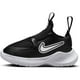 thumbnail image 1 of Zapatillas Nike Flex Runner 3 para Niños Pequeños Negro Blanco sin Cordones, 1 of 2