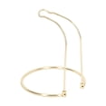 thumbnail image 3 of Reel Rack Stainless Steel U Shaped Upper Frame Round Base Lightweight Fishing Gear Stand, 3 of 7