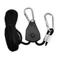 thumbnail image 2 of Poulie de Camping Boucle de Corde Réglable 2 Mètres 1/8 Levage Léger, 2 of 8