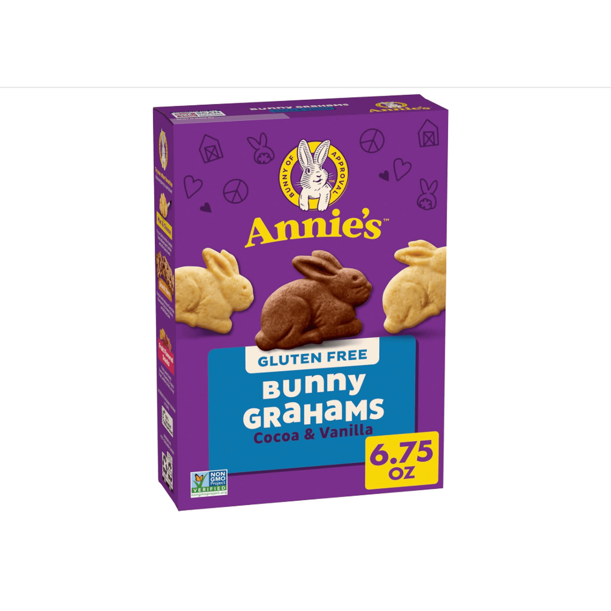 Gluten-Free Cocoa and Vanilla Bunny Cookies 6.75 oz