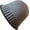 Gray, variant on Women Bucket Hat Solid Color Soft & Warm Chunky Girls Beanie Fisherman Hats Vertical Stripes Crochet Design Brim
