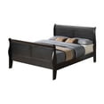 thumbnail image 3 of Glory Furniture Louis Phillipe King Sleigh Bed in Black, 3 of 3