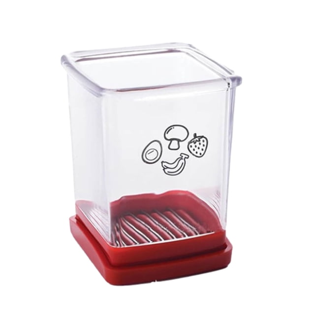 Inteprter Cortadoras manuales, herramientas fiables y prácticas para cortar fácilmente frutas y verduras, cortadora de huevos Cocina y Comedor