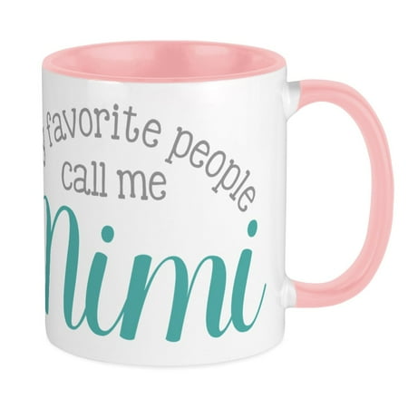 

CafePress - My Favorite People Call Me Mimi Mugs - Ceramic Coffee Tea Novelty Mug Cup 11 oz