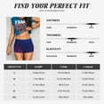 thumbnail image 2 of Yiaed Neon Glitter Print Women's Athletic Shorts Running Shorts Sporty Short High Waisted Elastic Workout Shorts for Yoga Gym Running & Sports -XX-Large, 2 of 8